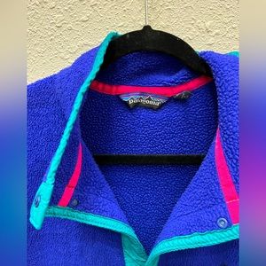 Patagonia Vintage - deep pile - Snap-T Fleece - 80’s Mens Size XL